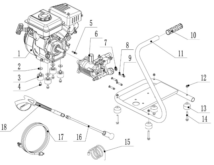 78021 Pressure Washer